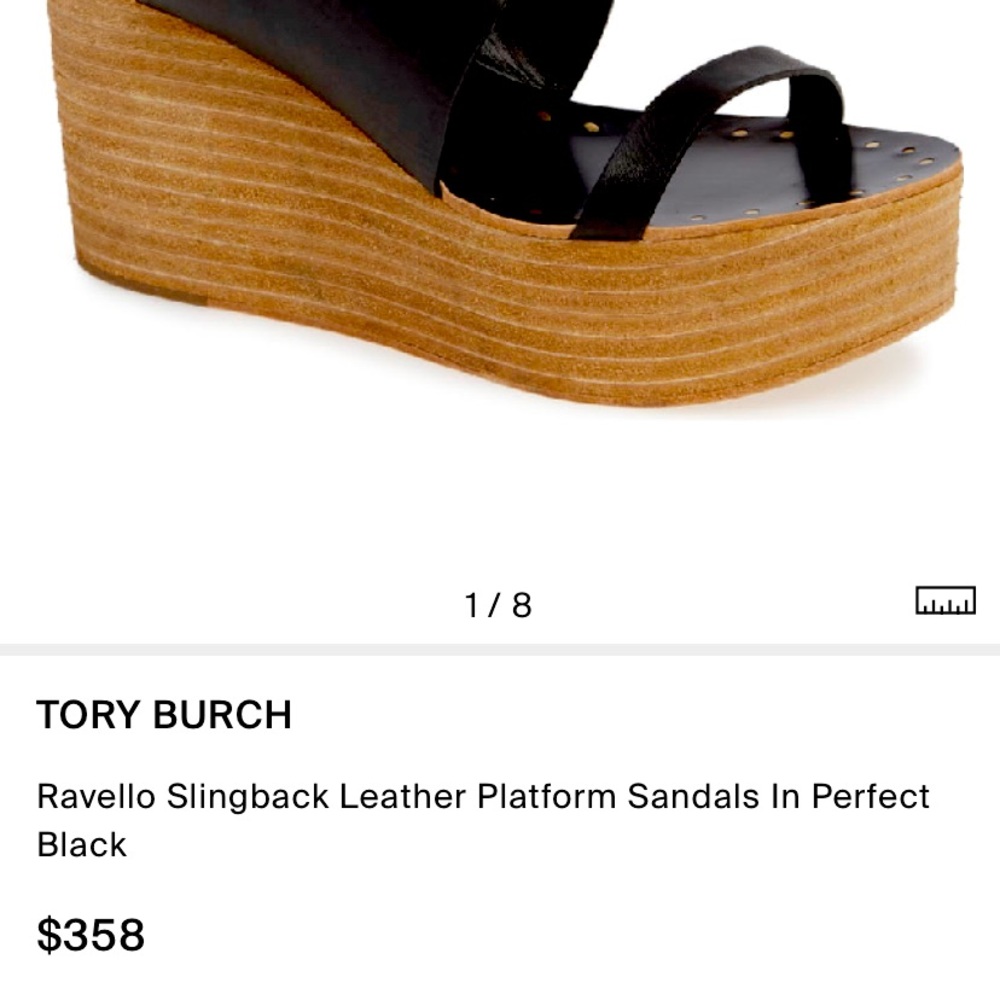 Tory Burch Ravello Platforms - Picture 2 of 7